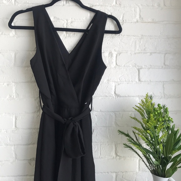 SOLD Sienna jumpsuit long black tie NEW summer evening - Picture 2 of 8
